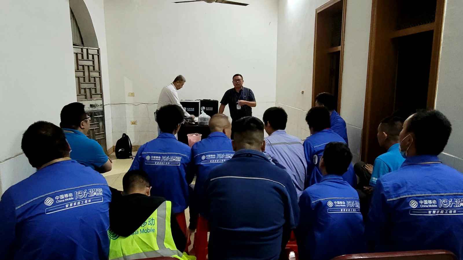 长春钱飞移动设备租赁有限公司为中移铁通有限公司安全用电培训
